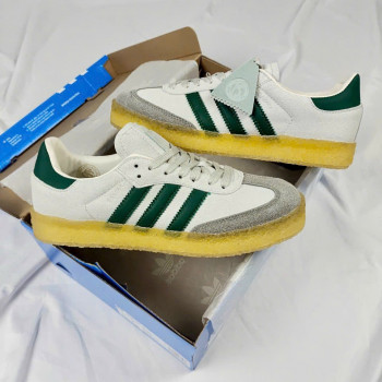 Giày Adidas Samba Chalk White Green siêu cấp